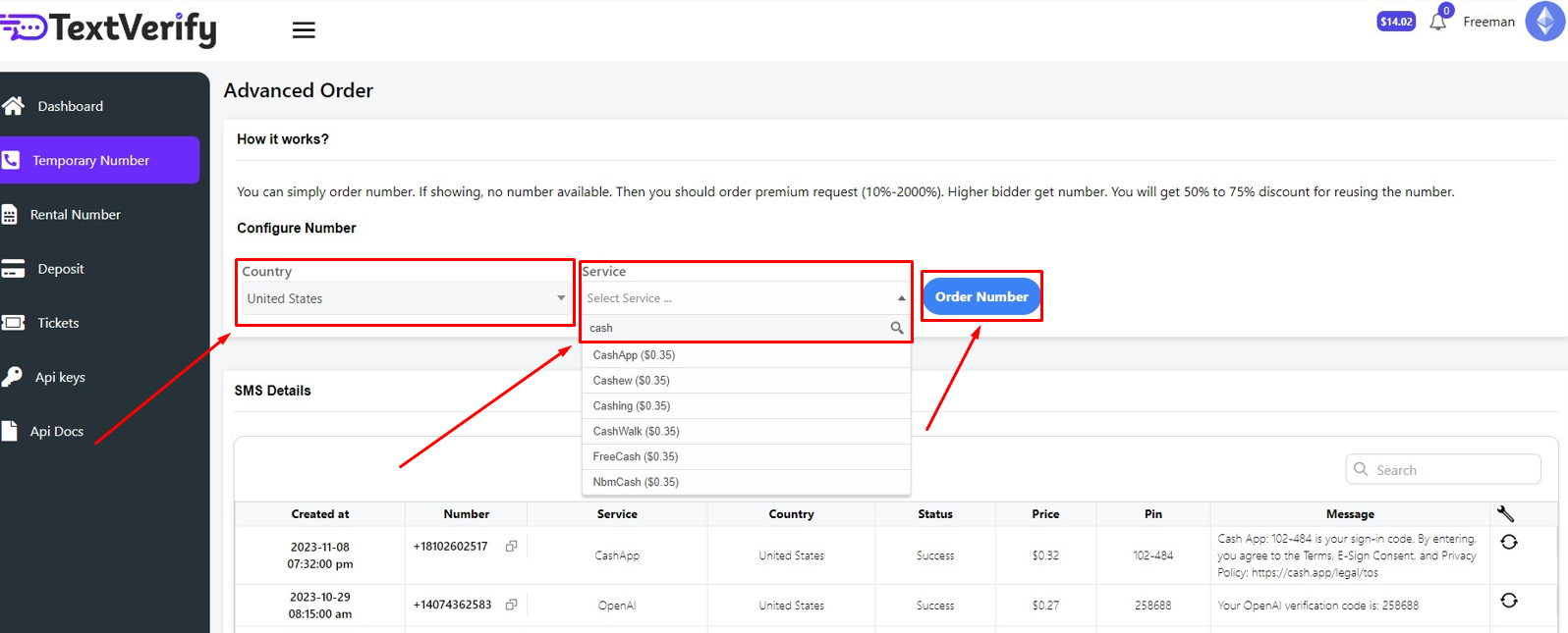 Non Voip Number